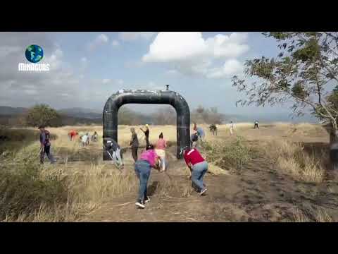 Mantenimiento y desmalezamiento en los Tanques Morochos, ubicados en el municipio Bermúdez, Sucre.