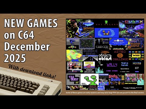 New C64 games December 2025