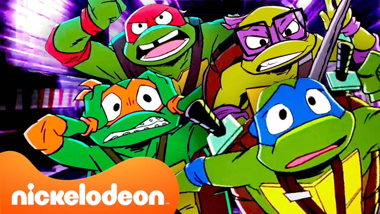 TMNT | Kura-Kura Ninja Ngebut TURBO SPEED Selama 30 Menit! 💨 | Nickelodeon Bahasa