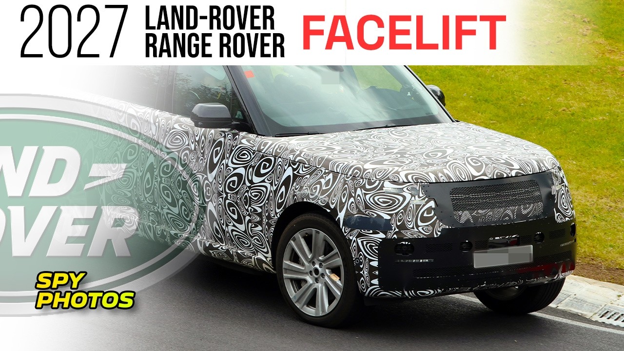 Spy Photos: 2027 Range Rover Facelift Shows Very Subtle Exterior Tweaks ...
