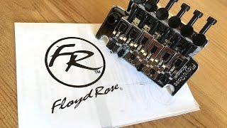 Video thumbnail for The Genuine Floyd Rose Special Locking Tremolo Bridge by Highline Guitars