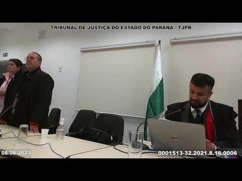 Júri Ahú - Autos nº 0001513-32.2021.8.16.0006 às 08h30
