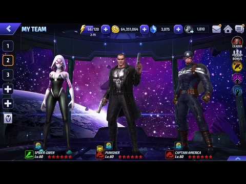 Marvel Future Fight- Punisher [Marvel's Daredevil Uniform] Proxima World Boss Solo