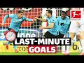 Leverkusen's DRAMA In Extra Time! 🤯 ... and more! • The Best Last-Minute Goals So Far