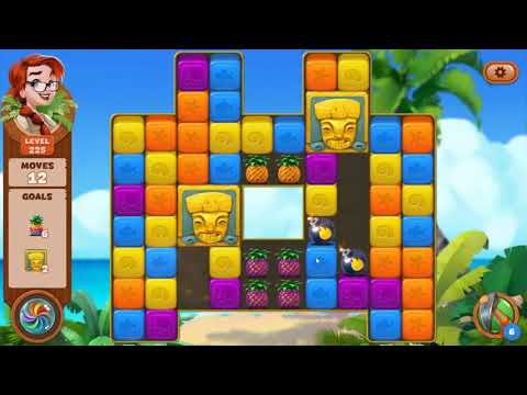 Lost Island Blast Adventure Level 225 NO BOOSTERS  A S GAMING