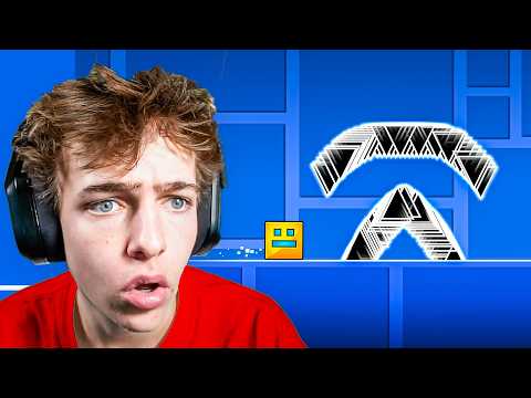 playing GEOMETRY DASH for the FIRST TIME..
