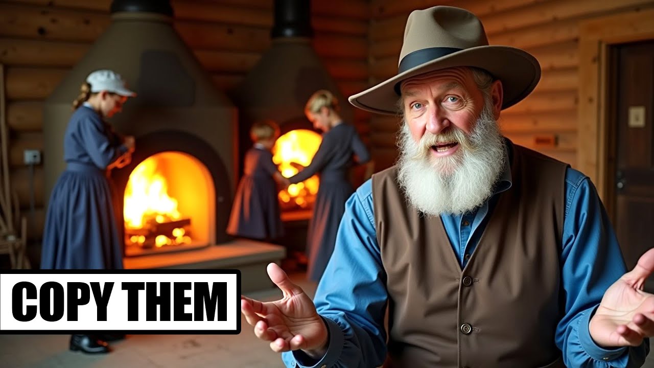 How Amish Stay WARM Without Gas/Electricity