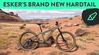 Esker's Brand New Hardtail: The Esker Hayduke LVS Ti Review - A Long Wheelbase Bikepacking Machine