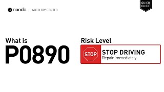 Meaning of OBD p0890