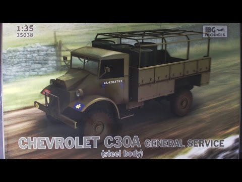 IBG Chevrolet C30A General Service Vehicle/ Steel Body Kit review