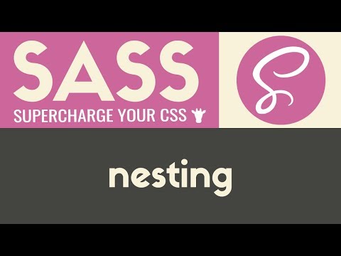 Nesting | Sass Scss | Tutorial 7
