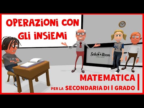 Le operazioni con gli insiemi - Algebra - Secondaria di Primo Grado