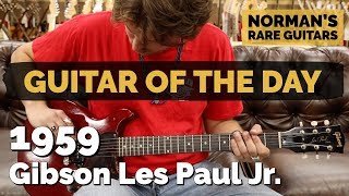 Video thumbnail for Guitar of the Day: 1959 Gibson Les Paul Jr. Double Cut | Norman's Rare Guitars by Normans Rare Guitars