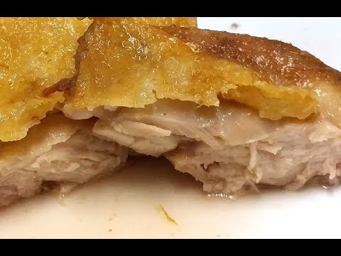 Malutong na Air Fryer Chicken Steak na Walang Harina