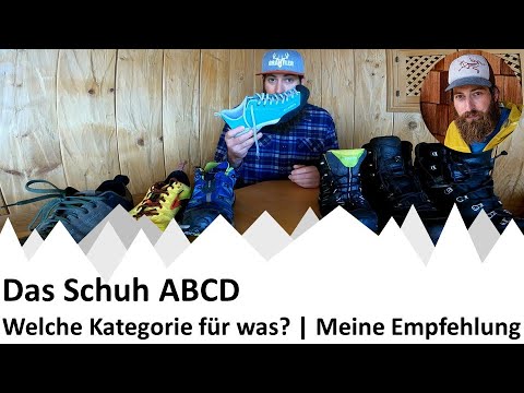 Das Schuh ABCD | Welche Kategorie für was? | Meine Empfehlung