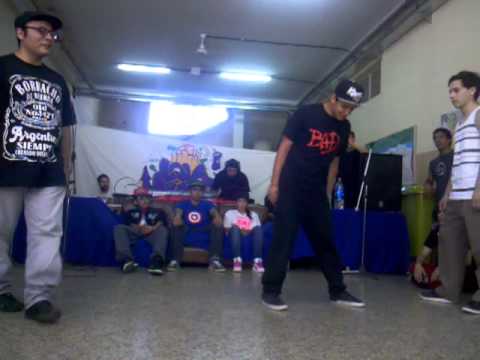 5to Festival de hiphop 2012 - Popping - Jota y Wise VS Tapia y J-dem