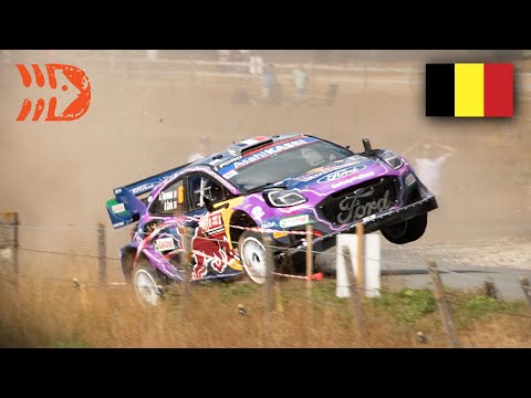 Best of WRC Ypres Rally Belgium 2022 - Crashes, Action and Pure Sound