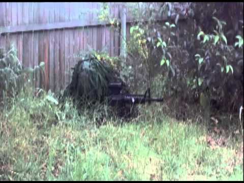 Ghillie Sniping Test