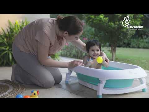 R For Rabbit Bubble Double Elite Baby Bath Tub For Kids