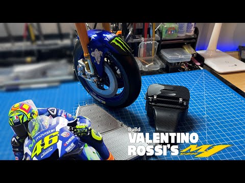 Bauen Sie Valentino Rossis YZR – M1-Motorrad – Paket 5 – Etappe 17–21