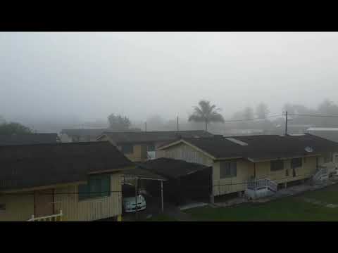 Mavic mini menerjah awan karpet