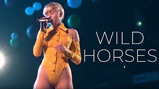 Miley Cyrus - Wild Horses (The Rolling Stones cover) @ Helsinki, Finland 1.6.2014