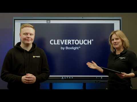 10 Schnellstart Digitale Tafel | Lektion 10 | Kabellos anzeigen z.B. IPad | Clevertouch Deutschland