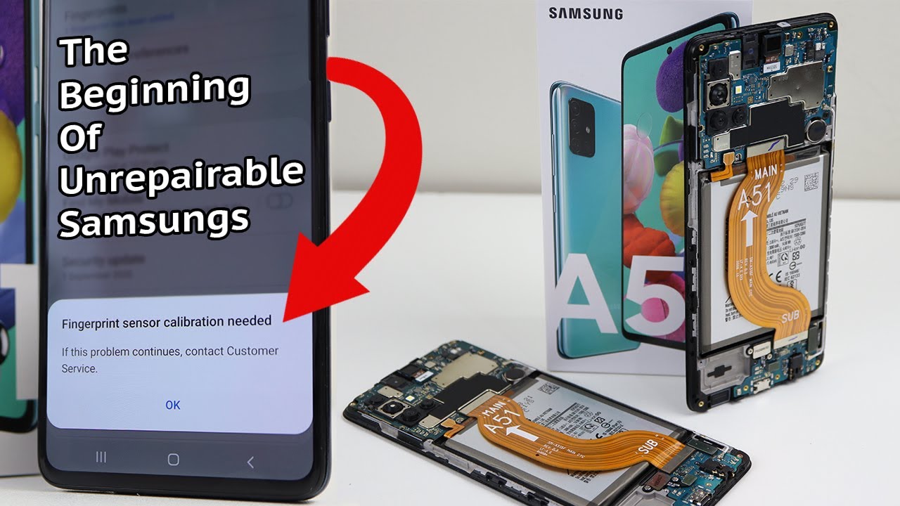 Samsung Starts Blocking 3rd Party Repairs? - Galaxy A51 Teardown and Repair Assessment