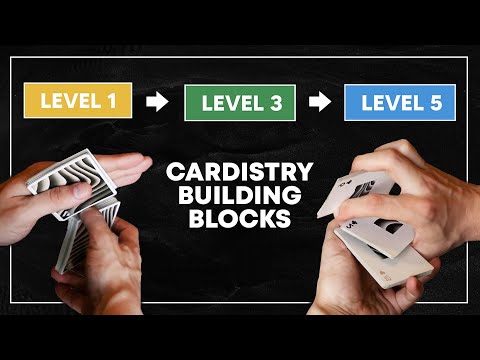 Progress Through the Levels of Cardistry / Beginner Tutorial