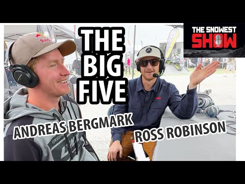 Andreas Bergmark & Ross Robinson - The Big Five video series, Lynx chat - The SnoWest Show podcast