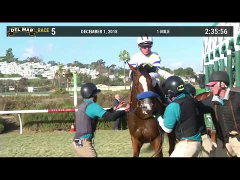 Giza Goddess Wins Race 5 at Del Mar 12/1/18