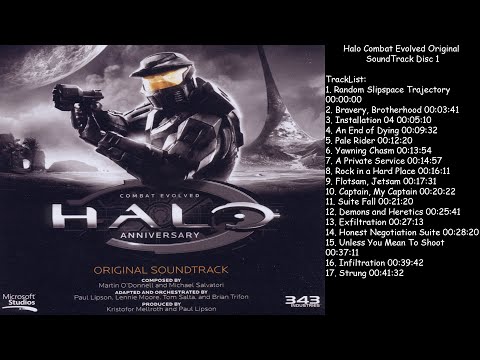 Halo Combat Evolved Original SoundTrack Disc 1