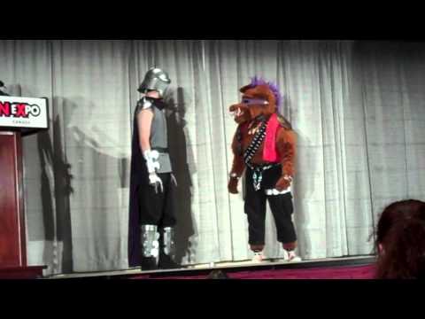 Fan eXpo - Masquerade 2010, 57, Novice, Shredder and Bebop (from Ninja Turtles)