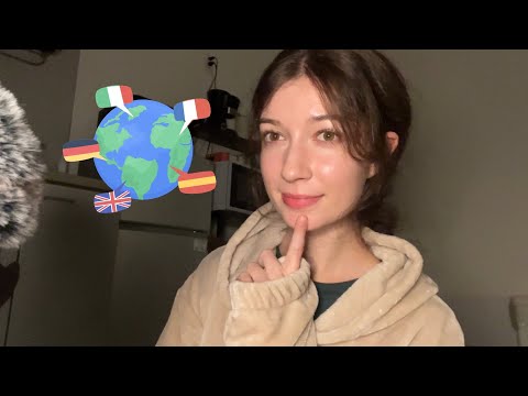 (asmr) playing the language guesser game