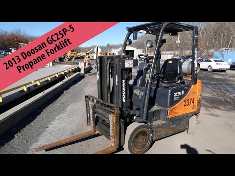 2013 Doosan GC25P-5 Propane Forklift - TRO 0116232