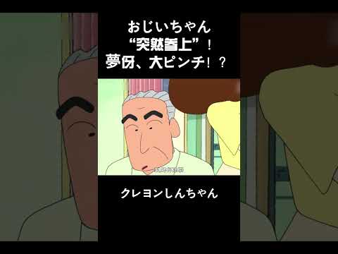 おじいちゃん“突然参上”！夢、大ピンチ！ #クレヨンしんちゃん #面白集 #アニメ #面白い #anime