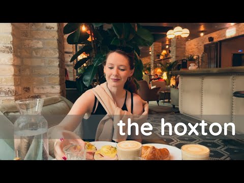 LONDON HOTEL VLOGS | THE HOXTON SOUTHWARK BLACKFRIARS | London Hotel Room Tour *GEORGIE VISITS* 4K