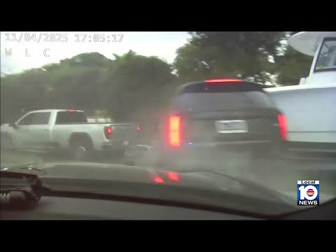 Dashcam video shows Virginia man leading Florida troopers on 120 mph chase: Cops
