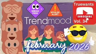 Spoilers! TrendMood Box Vol34 February 2026 | InDepth Product Breakdown + Launch Date | Beauty Finds