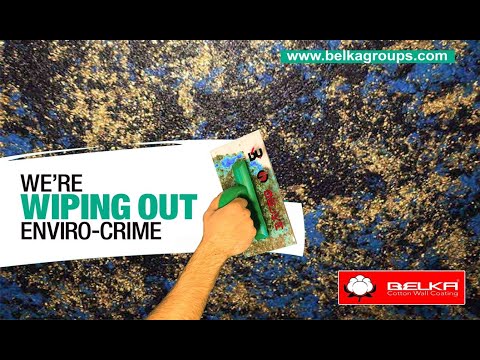 BELKA , The Natural Solution For INTERIOR WALL FINISHES .....Some advantages of Belka