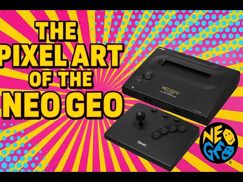 the PIXEL ART of the Neo Geo