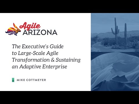 Executive’s Guide To Large-Scale Agile Transformation & Sustaining An Adaptive Enterprise