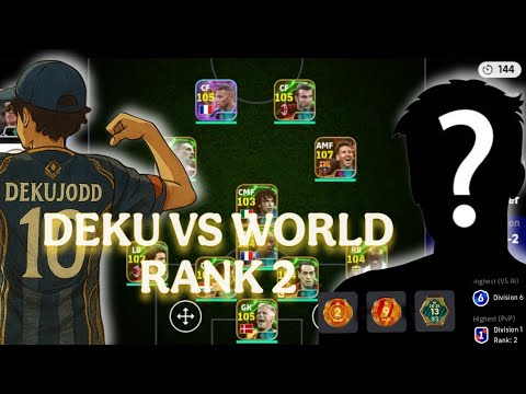 MATCH VS WORLD RANK 2😰| LG-CUP S2 RO 16 MATCH HIGHLIGHTS | #pes #efootball #konami
