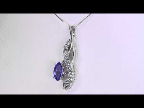 Tanzanite Pendant 1.38 Carat BVV Color
