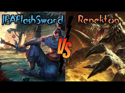 JEAFlashSword | Yasuo vs Renekton Guide