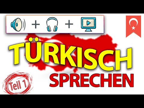 Türkisch lernen für Absolute Anfänger! Teil 1 von 4