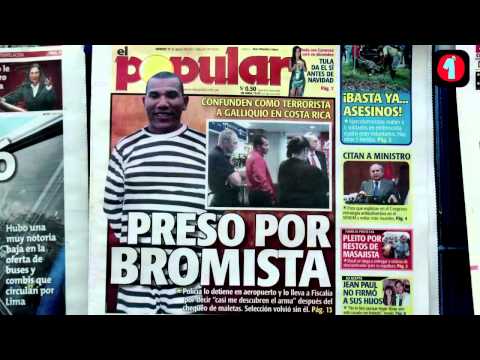 Titulares Viernes 17 Agosto 2012