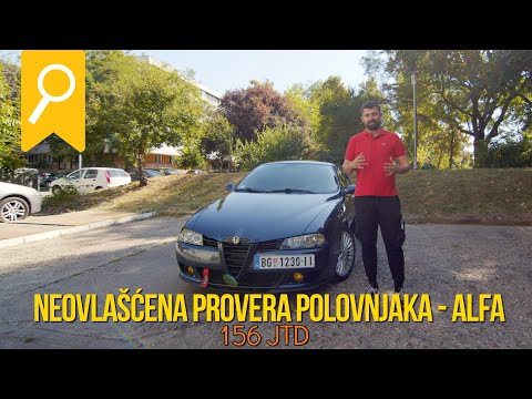 Neovlašćena provera polovnjaka - Alfa 156 *1.9JTD*