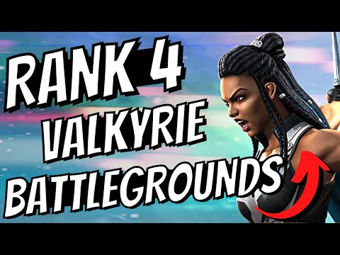 Rank 4 Valkyrie Is PHENOMENAL In Battlegrounds