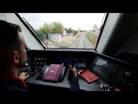 Viaje en tren por Soria-Torralba. Vídeo de la formación